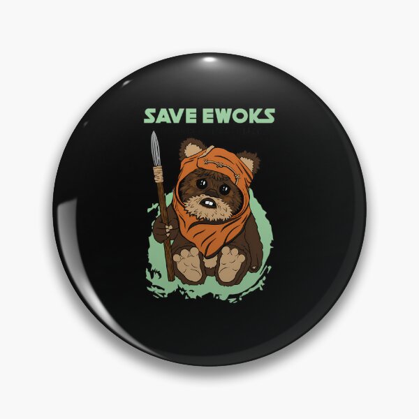 Item preview, Save Ewokss designed and sold by WonkyWhiskers.