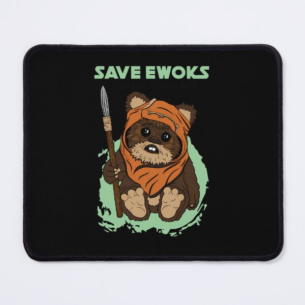 Item preview, Save Ewokss designed and sold by WonkyWhiskers.