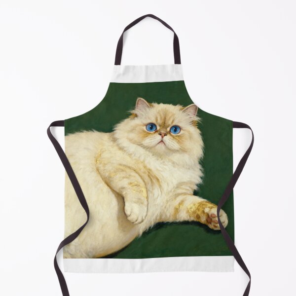 Item preview, Judgmental Cat Portrait - Folk Art Humor designed and sold by PictorialWhimsy.