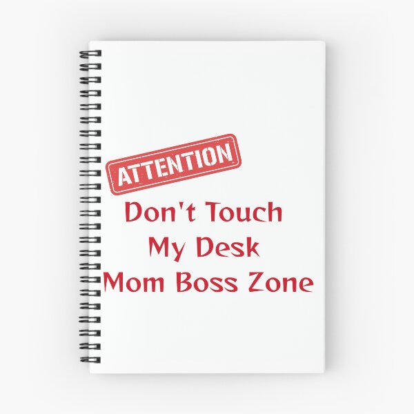 Item preview, Don't Touch My Desk – Mom Boss Zone Funny Working Mom Design designed and sold by Yassine SEBA.
