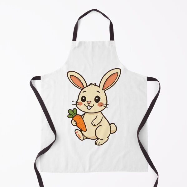 Item preview, Happy Rabbit With Carrot T-shirt Gifts designed and sold by ZemVibe.