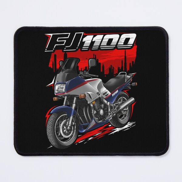 Item preview, Yamaha FJ1100 Dark Blue & White for Motorcycle Riders designed and sold by MotoApparelHub.