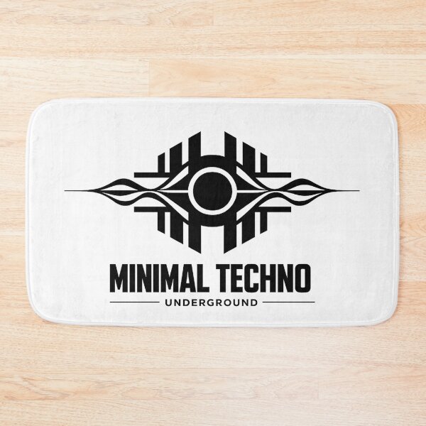 Item preview, Minimal Techno – Underground Symbol designed and sold by  ZenRave Designs.