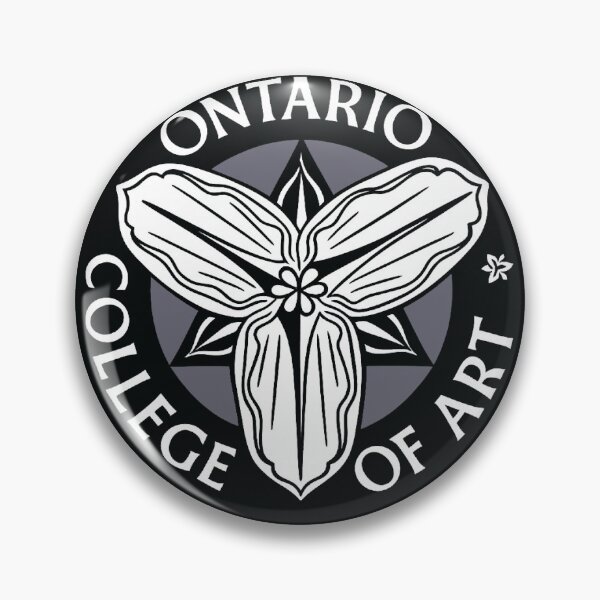 Item preview, Retro OCAD Logo Design – Toronto Art School Emblem with Ontario Trillium designed and sold by Analog Aura .