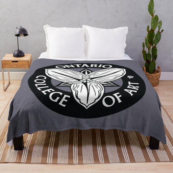 Item preview, Retro OCAD Logo Design – Toronto Art School Emblem with Ontario Trillium designed and sold by Analog Aura .