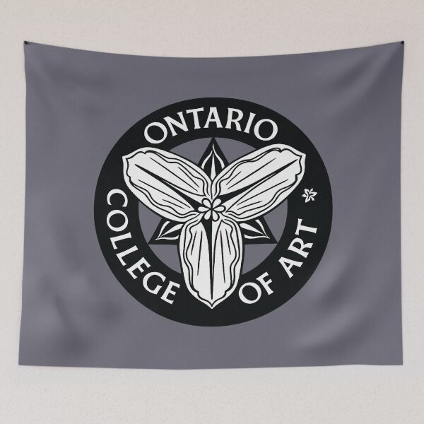 Item preview, Retro OCAD Logo Design – Toronto Art School Emblem with Ontario Trillium designed and sold by Analog Aura .