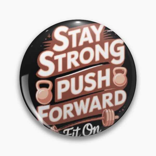 Item preview, peachy Stay Strong  designed and sold by Fit On.