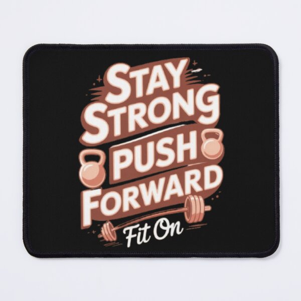Item preview, peachy Stay Strong designed and sold by Fit On.