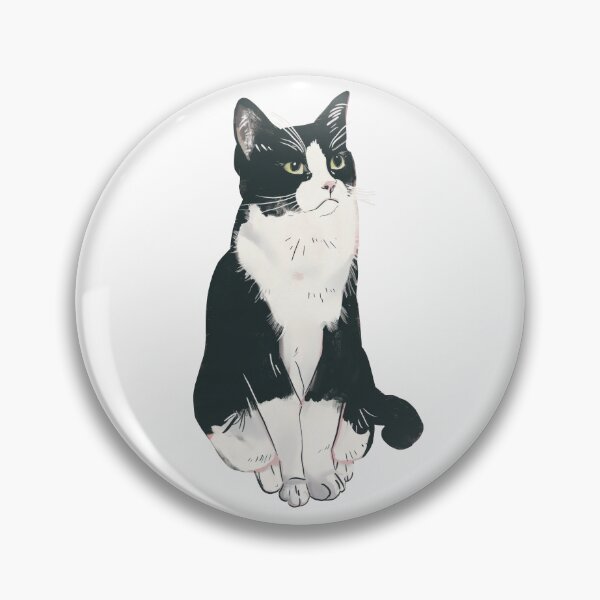 Item preview, Tuxedo Cat,Black And White Cat designed and sold by xiao xuans.