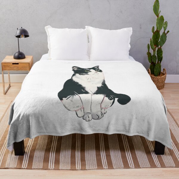 Item preview, Tuxedo Cat,Black And White Cat designed and sold by xiao xuans.
