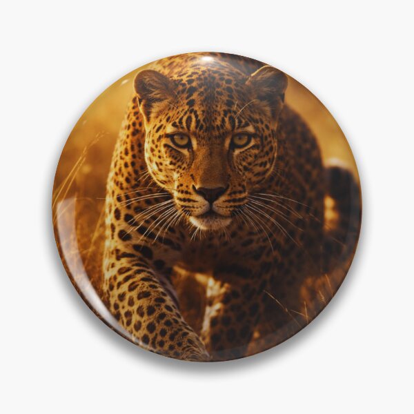 Item preview, Leopard Walking Through Savannah Grass designed and sold by alldecorprints.