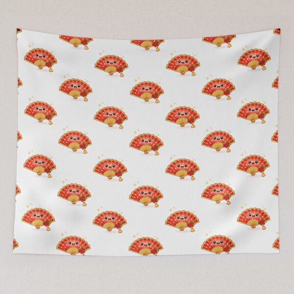 Item preview, fan kawaii designed and sold by Collection Touillette.