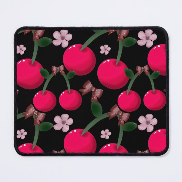 Item preview, Cute Cherry Pattern, Kawaii Fruit Seamless Design, Aesthetic Pastel Floral Print, Girly Summer Pattern designed and sold by HopeAndHustle.