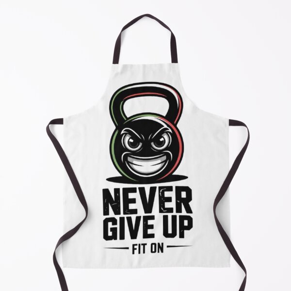Item preview, kettlebell Never Give Up designed and sold by Fit On.