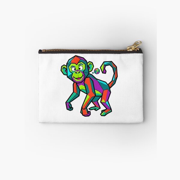 Item preview, Geometric Curious Monkey – Monkey Sticker with Question Mark for Students designed and sold by bsbd-action.
