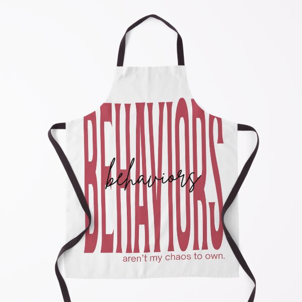 Item preview, QUOTE their behaviors aren't my chaos designed and sold by bruise+blush.