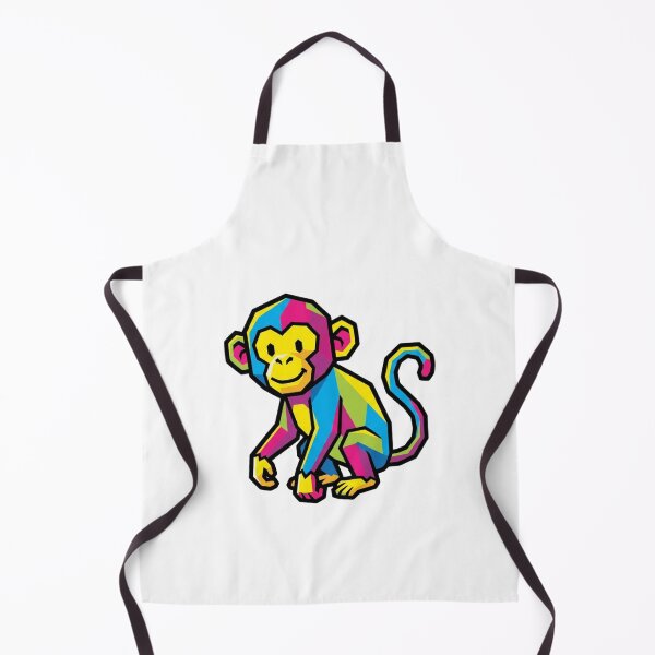Item preview, Kawaii Smiling Monkey - Minimalist Monkey Mug for Kids and Family designed and sold by bsbd-action.