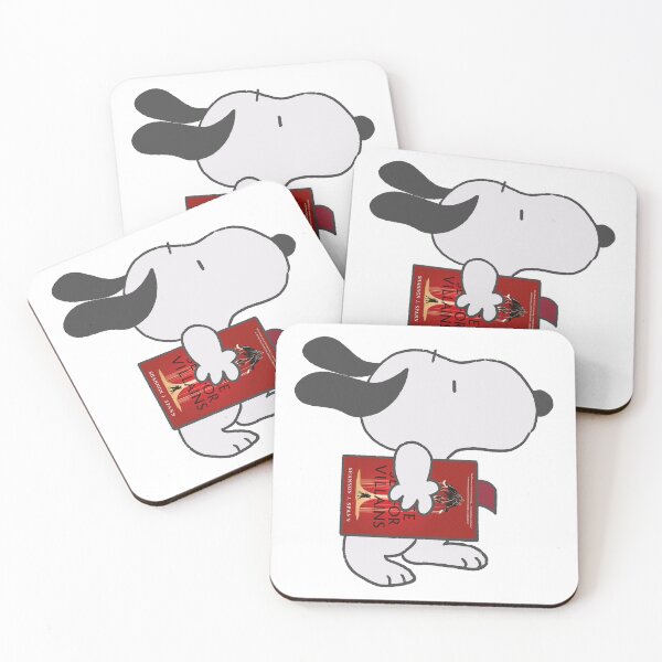 Item preview, snoopy reading a stage set for villains designed and sold by liveawhimsylife.