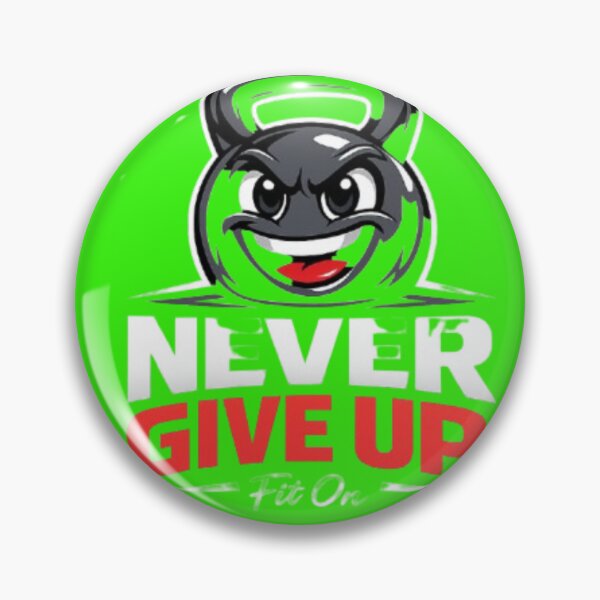 Item preview, Kettlebell Never Give Up  designed and sold by Fit On.