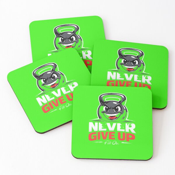 Item preview, Kettlebell Never Give Up  designed and sold by Fit On.