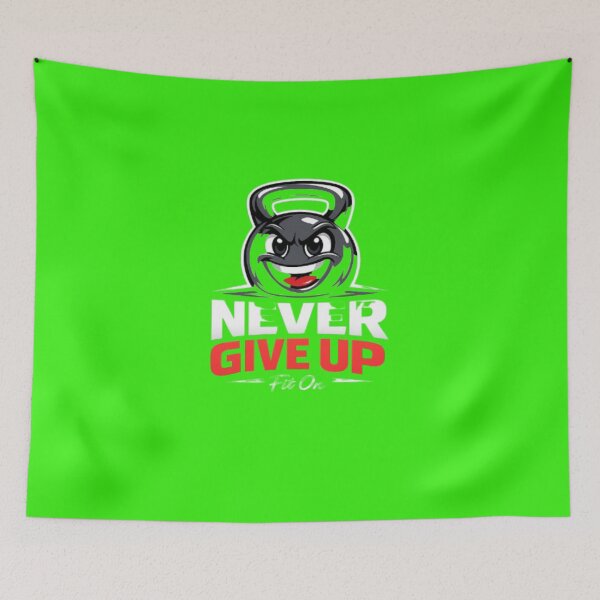 Item preview, Kettlebell Never Give Up  designed and sold by Fit On.
