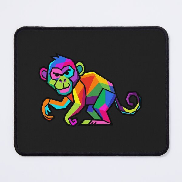 Item preview, Abstract Rainbow Monkey – Multicolored Monkey Phone Case for Color Lovers designed and sold by bsbd-action.