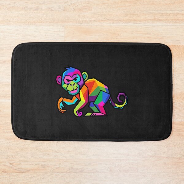 Item preview, Abstract Rainbow Monkey – Multicolored Monkey Phone Case for Color Lovers designed and sold by bsbd-action.