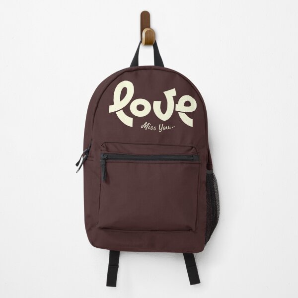 Item preview, Aesthetic Love Miss You Minimalist Typography Art designed and sold by LYZ7VANI.