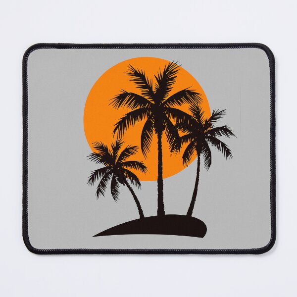 Item preview, Beach Vacation T-Shirt – Palm Tree Island Sunset Outfit Graphic Tee designed and sold by VikArtStudio.