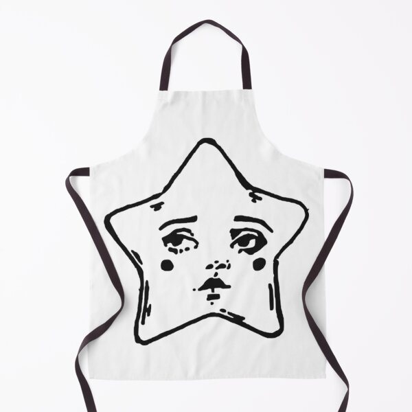 Item preview, Sad Star Face – Grunge Surreal Character Design designed and sold by destelloacido.