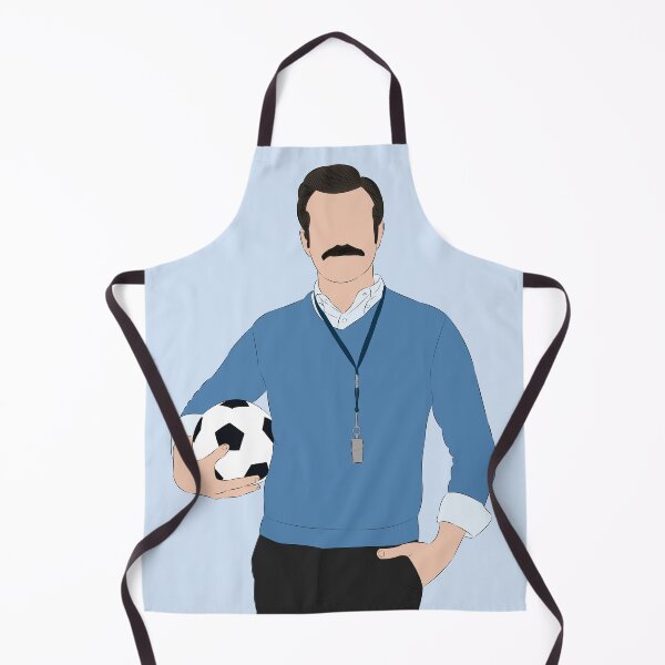 Artikelvorschau, Porträt von Coach Lasso „Der Anführer“ – Geschenk von Whistle & Ball entworfen und verkauft von Still Silhouette.