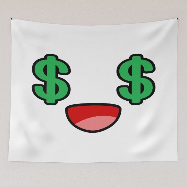 Item preview, Cute kawaii money eyes laughing face designed and sold by BlushyPrint.