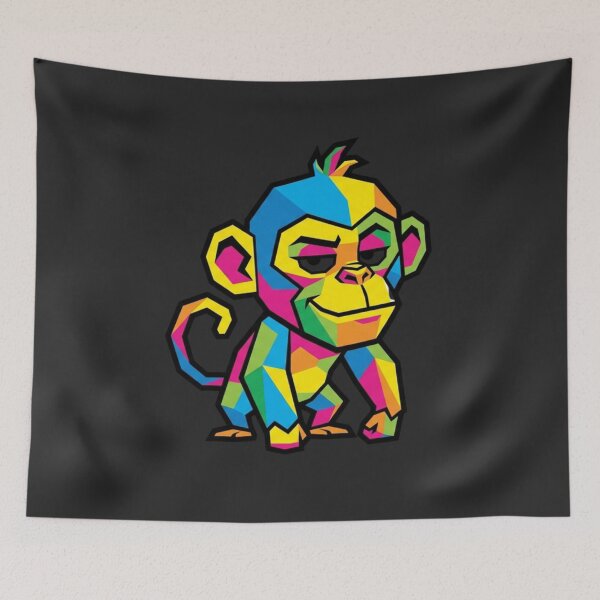 Item preview, Relaxed Chill Monkey – Monkey T-Shirt with Glasses for Holidays and Summer designed and sold by bsbd-action.
