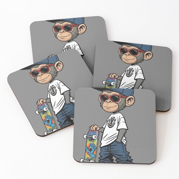 Item preview, APEX Skate Monkey – Santa Cruz Style Streetwear Design designed and sold by ApexCollectives.