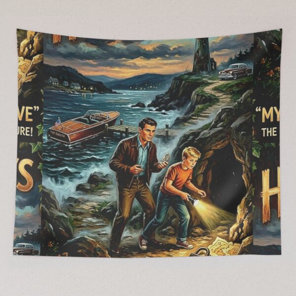 Item preview, The Mystery at Bayport Cove: Broadstroke Sleuth Tribute designed and sold by Art's Diner.