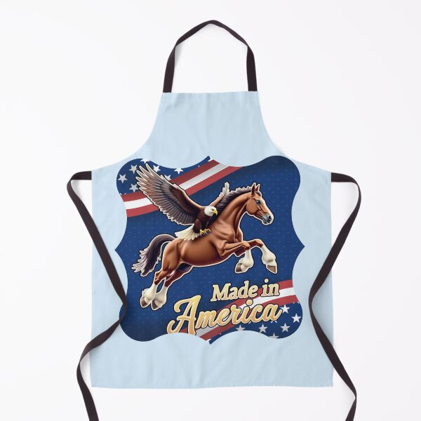 Item preview, Made in America | Patriotic Eagle and Wild Horse designed and sold by PriyaMagic.