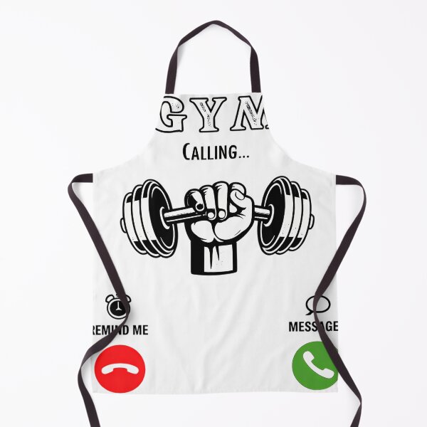 Item preview, Gym Is Calling  Fun Fitness Workout Design designed and sold by RipleMalphite.