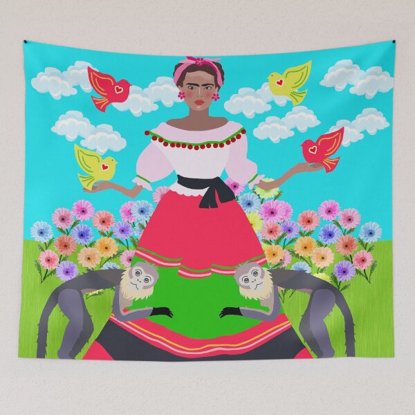 Item preview, Frida and Friends  designed and sold by MidModMagic.