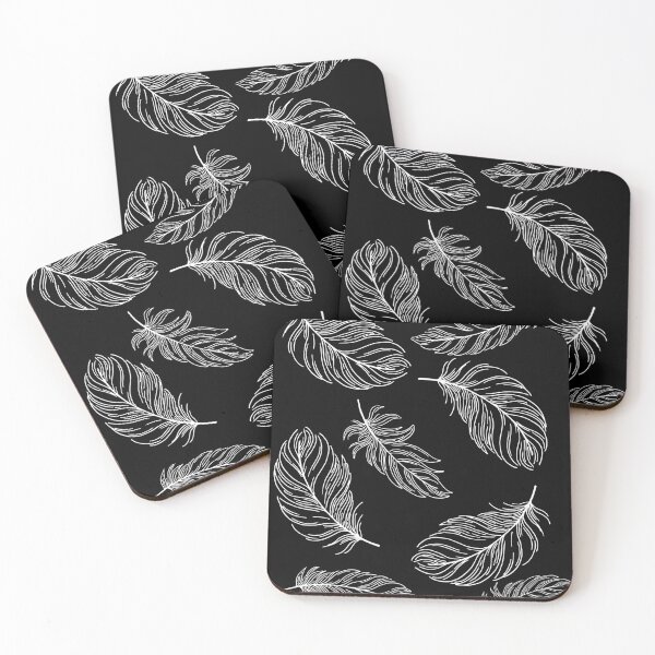 Item preview, Feathers Floating In The Air. designed and sold by Dinasshop.