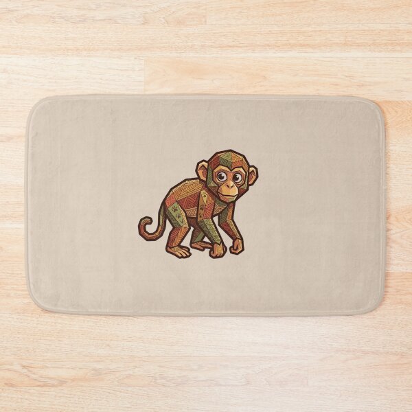 Item preview, Ethnic Tribal Monkey – Monkey T-Shirt with Ancestral Patterns for Culture Lovers designed and sold by bsbd-action.