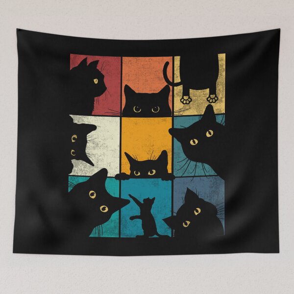 Item preview, Funny Vintage Cat. Cat Lover. Vintage Style Cat Retro designed and sold by RipleMalphite.