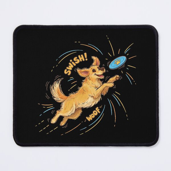 Item preview, Energetic Golden Retriever Playing Fetch Doodle designed and sold by NatureUnleashed.
