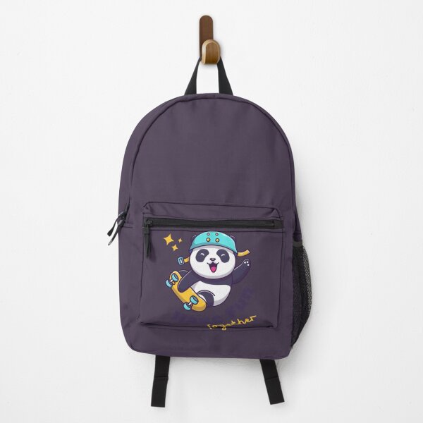 Item preview, Cute Skater Panda Have Fun Together Cartoon designed and sold by LYZ7VANI.
