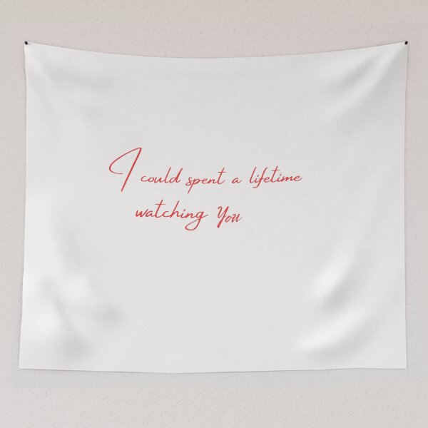 Item preview, Minimalist Song Quote Aesthetic Art designed and sold by RADesignHub.