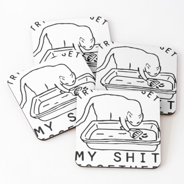 Item preview, Trying To Get My Shit Together  Crazy Cat designed and sold by RipleMalphite.