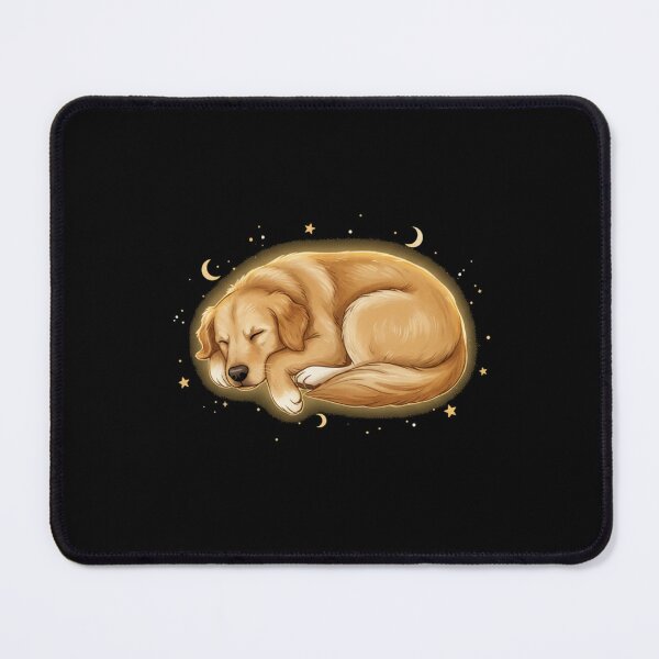 Item preview, Peaceful Golden Retriever Sleeping Cozy Design designed and sold by NatureUnleashed.