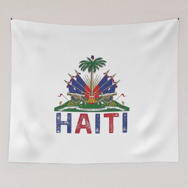 Item preview, Haiti Flag May 18 Mai Fete Du Drapeau designed and sold by Thread&Fable.