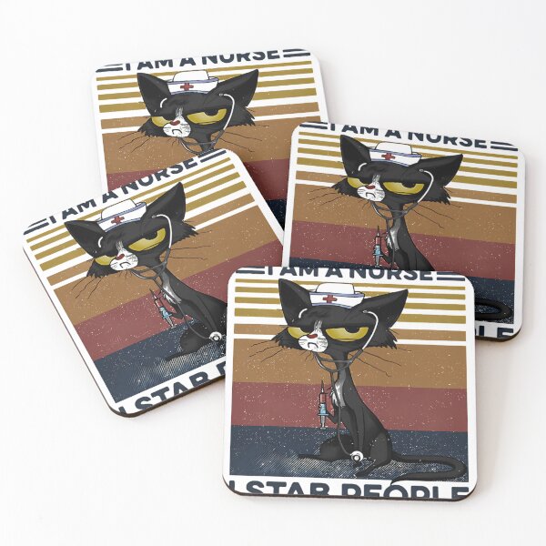 Item preview, Cat That_S What I Do I Am A Nurse I Stab People And I Know Things Vintage designed and sold by RipleMalphite.