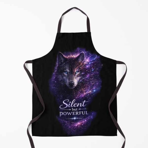 Item preview, Silent But Powerful Wolf Shirt – Calm Strength Graphic Tee designed and sold by NAJURE.
