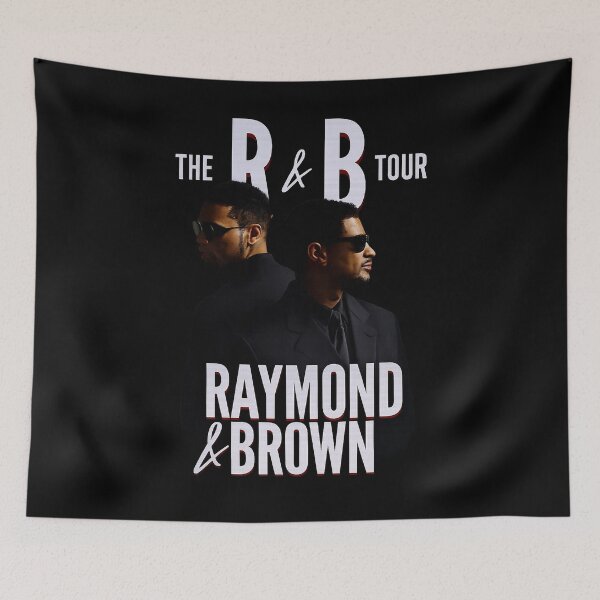 Item preview, Chris Brown And Usher The RB Tour Raymond And Brown 2026 North America designed and sold by MaiVNMiMi.